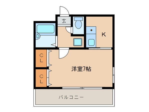 ファミールさつきの物件間取画像